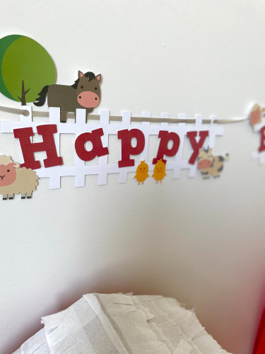 زينة جدارية - حيوانات المزرعة