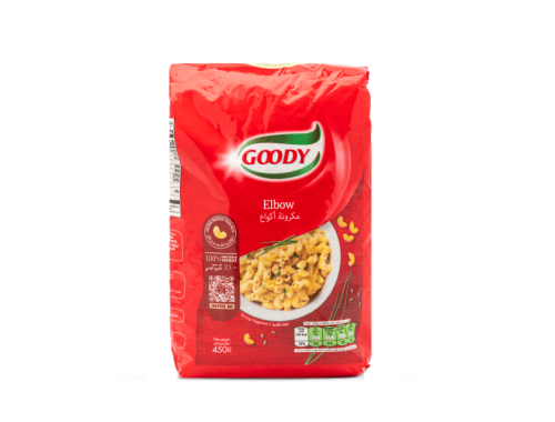 مكرونة اكواع 450جم قودي