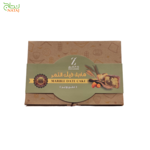ماربل كيك التمر دخن وبر