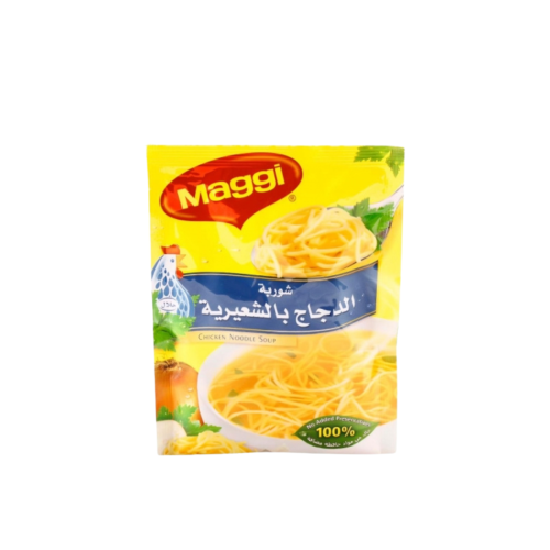 شوربة الدجاج بالشعيرية ماجي