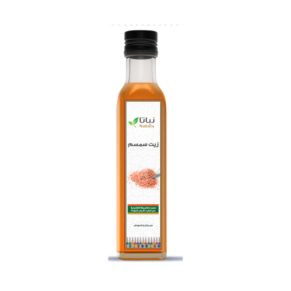 زيت سمسم سوداني 250مل نباتا