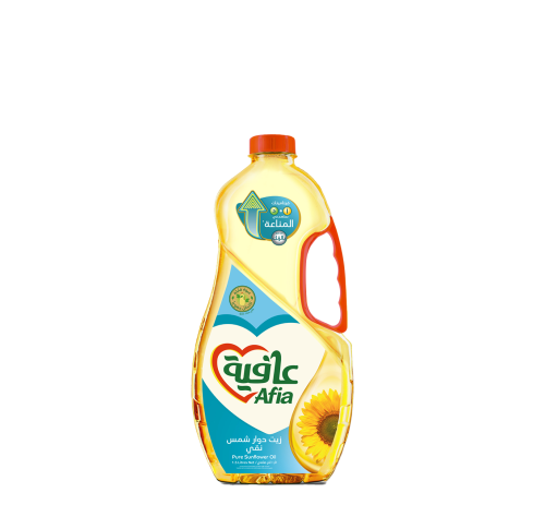 زيت دوار شمس 1.5 لتر عافية