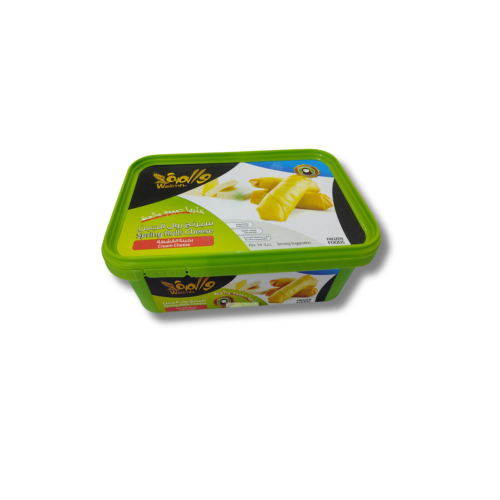 سبرنج رول الجبن والمة (بجبنة القشطة)