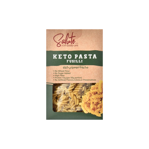 مكرونة فوسلي كيتو