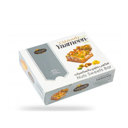 مكعب حلويات بالمكسرات