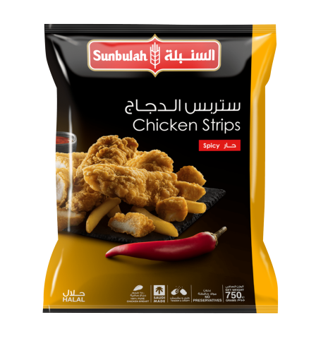 ستربس دجاج حار السنبلة - 750 جرام