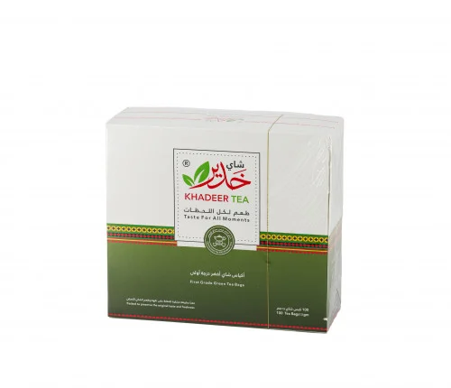 شاي خدير اكياس اخضر -الذهبيه