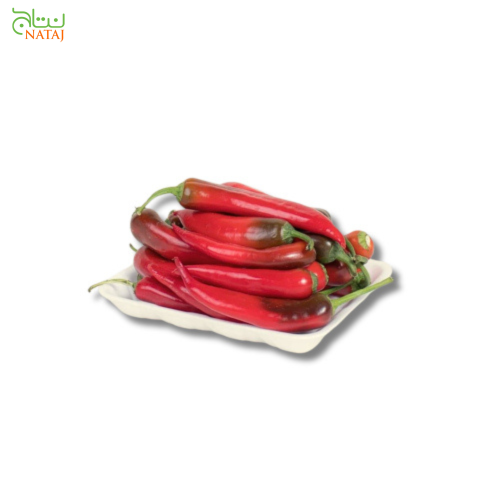 فلفل احمر حار صحن