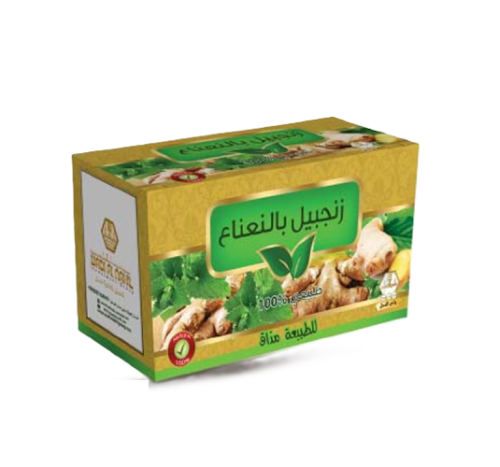 مشروب الزنجبيل بالنعناع - وادي النحل