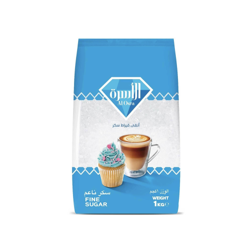 سكر ناعم 1ك الاسرة