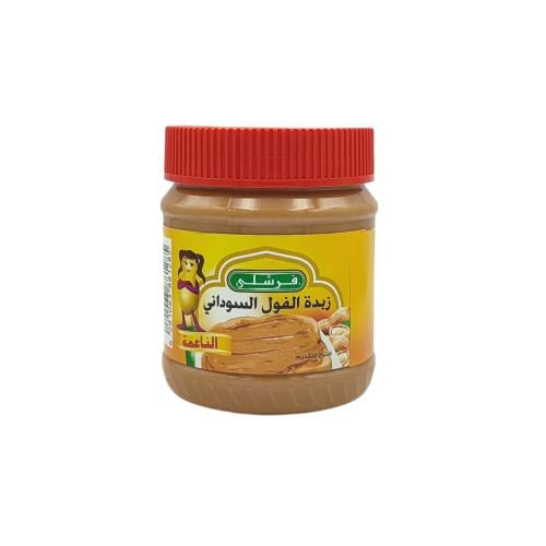 زبدة الفول السوداني الناعمة فرشلي