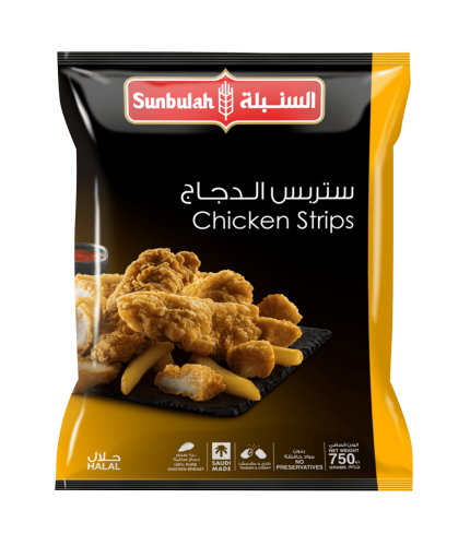 ستربس الدجاج السنبلة - 750 جرام
