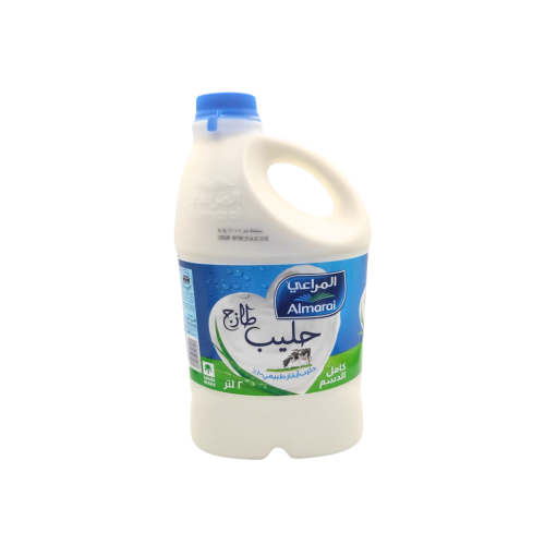 حليب المراعي 2لتر كامل الدسم