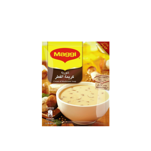 شوربة كريمة الفطر ماجي