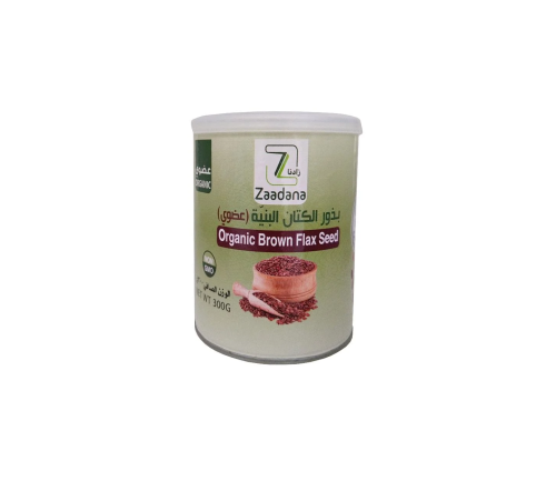 بذور الكتان 300جم عضوي زادنا