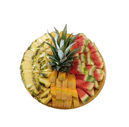 صحن فواكة مشكل