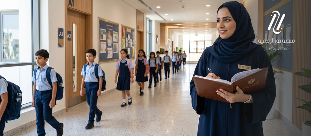 الهدف من سجل المناوبة والاشراف اليومي