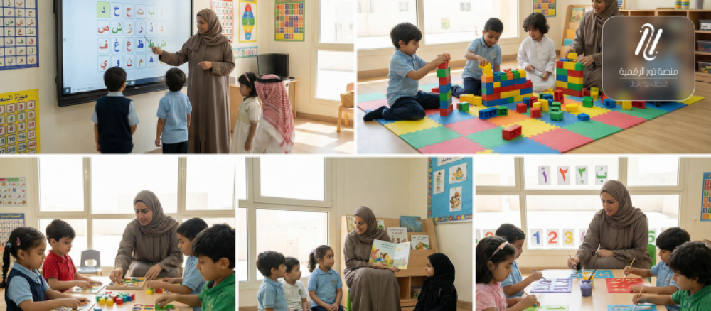 طرق تدريس الأطفال في الروضة