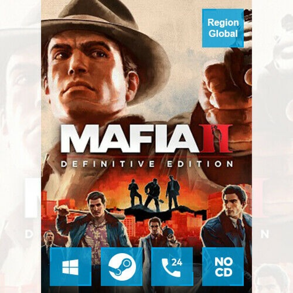 Mafia III 3 Definitive Edition for PC Game Steam Key Region Free