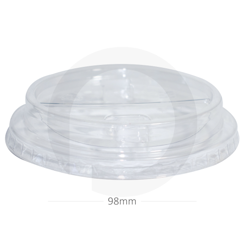 98mm PET Plastic Sipper Lid 1000/ctn