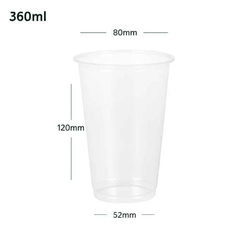 كوب عصير 360 مل  بلاستيك حراري  500 حبة