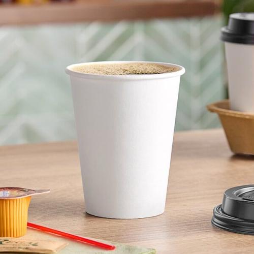 12oz Single Wall White Paper Cup 1000/ctn