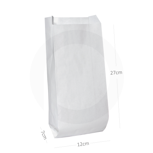 #5 Satchel White Paper Bag 1000/ctn