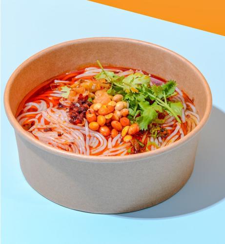 750ml Kraft Paper Salad Bowl 300/ctn