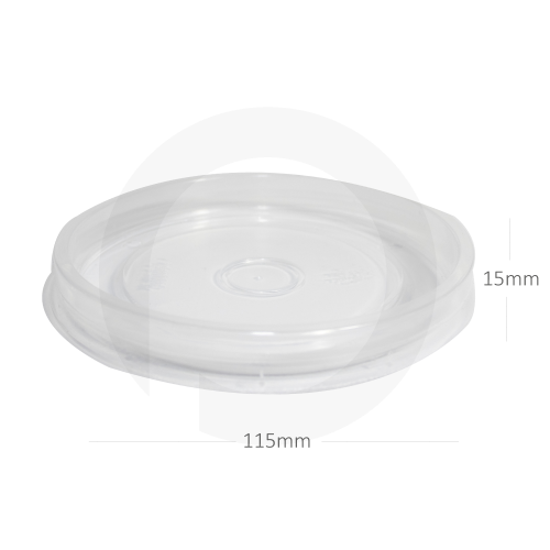 115mm PP Plastic Salad Bowl Lid 300/ctn