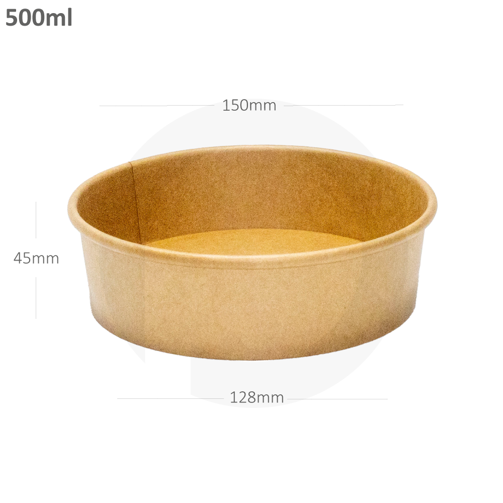 500ml Paper Salad Bowl 300/ctn