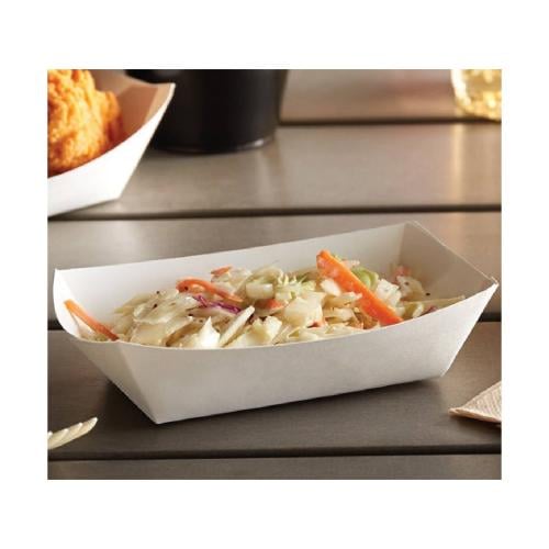 #4 White Paper Food Tray 500/ctn