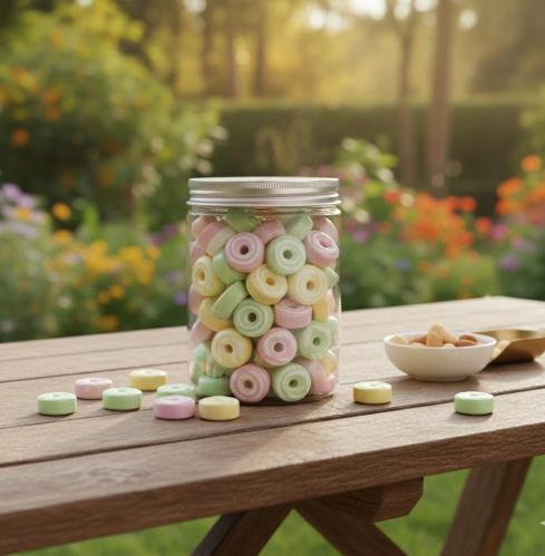 300ml/70mm PET Plastic Jar Alu Cap 100/ctn