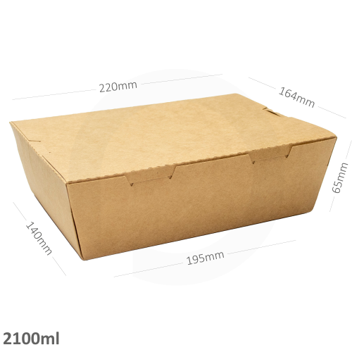 kraft paper lunch box