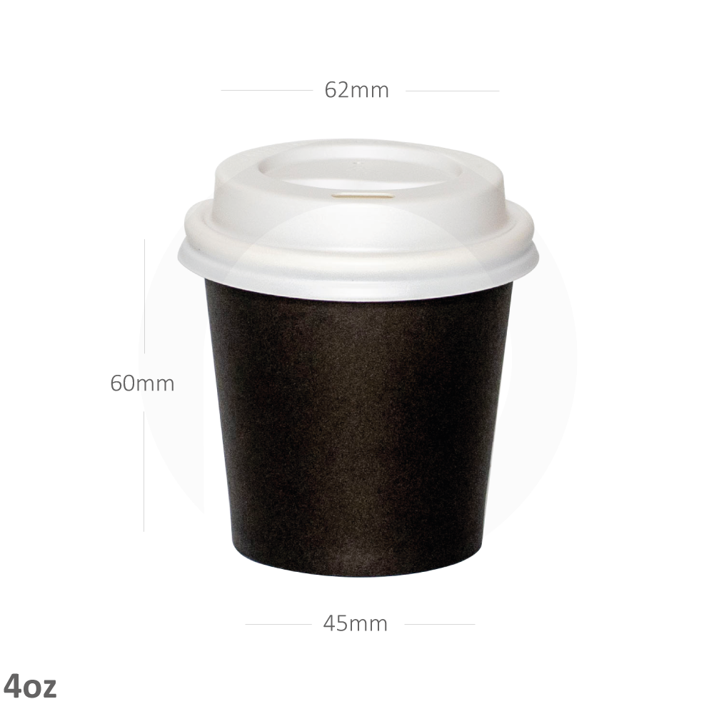 Round 4oz White Paper Cups, Size : Standard at Rs 0.39 / piece in