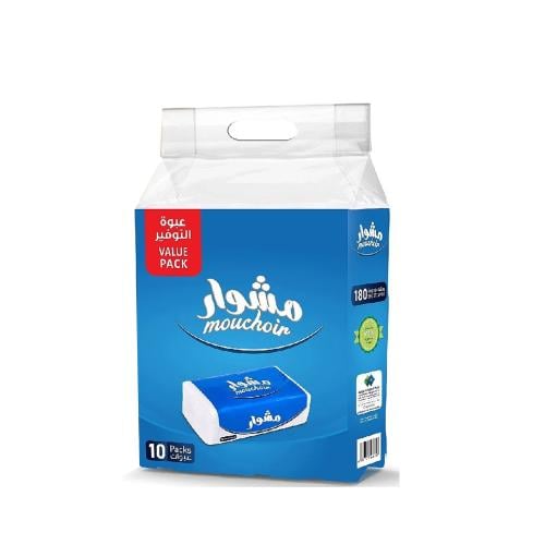 مشوار مناديل وجة 10عبوة *160 منديل مزدوج