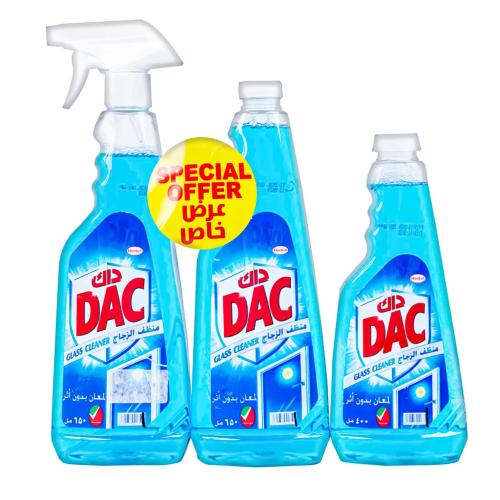 داك منظف زجاج 650مل 2حبة +400مل مجانا