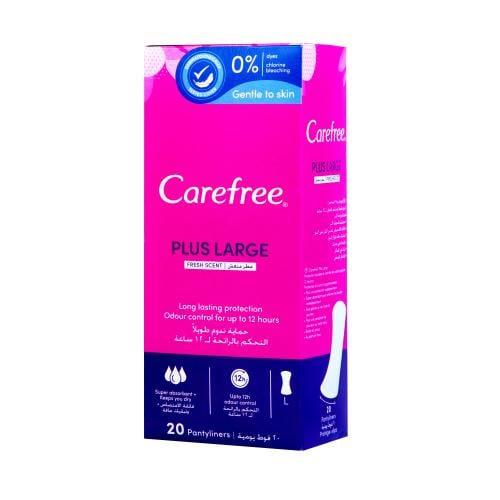 كرفرى فوط صحية نسائيةعطر منعش 20فوطة