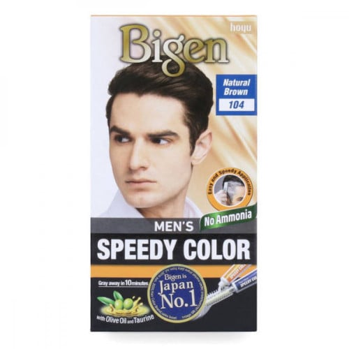صبغة شعر بيجن رجالي 104 بني طبيعي