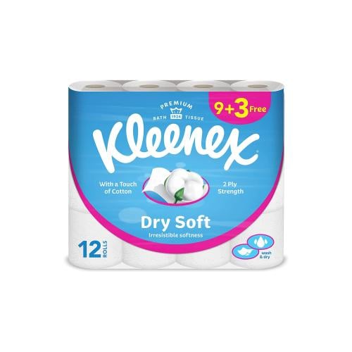 كلينكس حمام 200منديل دري سوفت 9+3 مجانا