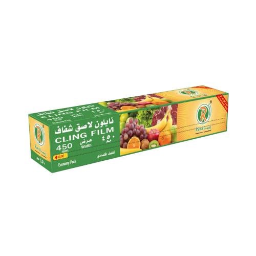 تغليف اقتصادي نايلون لاصق شفاف 450ملم