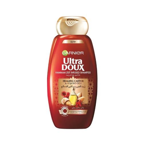 غارنية الترا دو شامبو بالخروع واللوز400مل