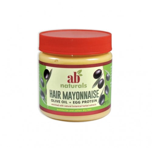 مايونيز للشعر زيت زيتون + بروتين البيض من اب ناشورالز - 500 مل