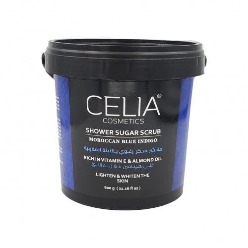 سيليا مقشر السكر الرغوي بالنيلة الزرقاء - 600 جرام