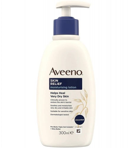 لوشن أفينو مغذي لتهدئة البشرة بزبدة الشيا للبشرة شديدة الجفاف - 300 مل