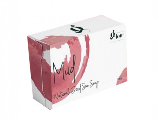 صابون للجسم والوجه بطين البحر الميت من جلو ناتشورال - 100 جرام