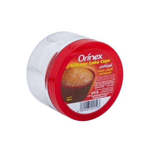 اورينكس اكواب كيك سيليكون70ملم 6حبة