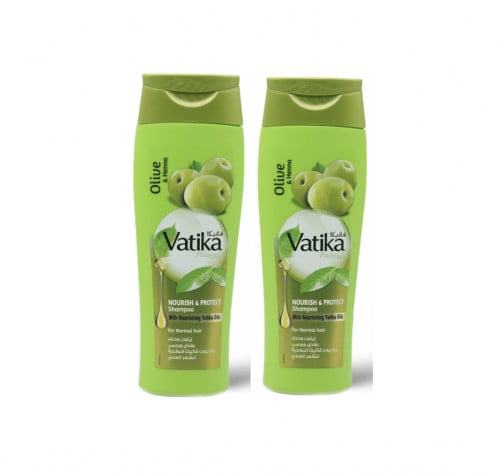 فاتيكا شامبو تغذيه وحماية بزيت الزيتون - 400x2 مل