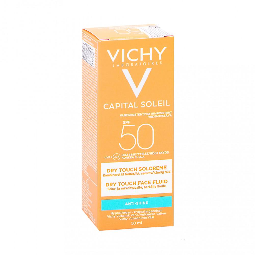 سائل واقي من الشمس مضاد اللمعان SPF 50 من فيتشي 50 مل