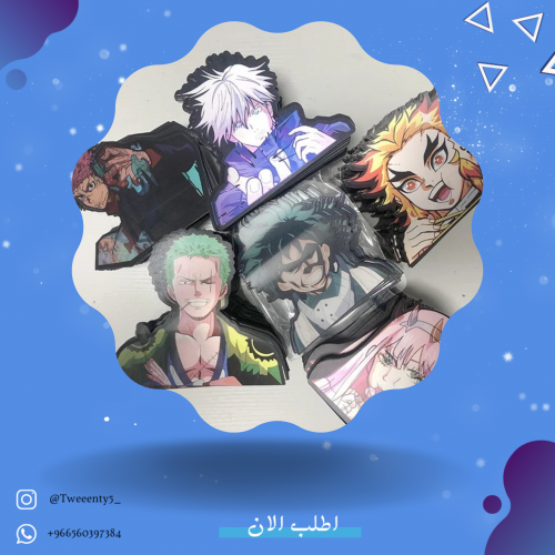 ANIME - STICKERS 3D