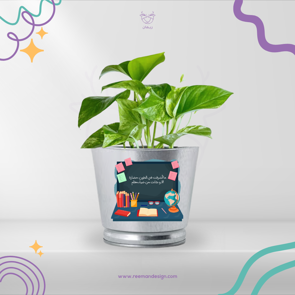 زرعة بوتس داخل علبة معدنية ما اشرقت في الكون حضارة ال و كانت من ضياء المعلم